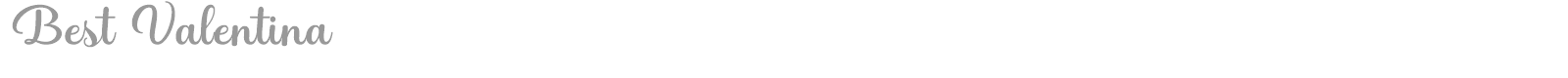 Best Valentina font preview